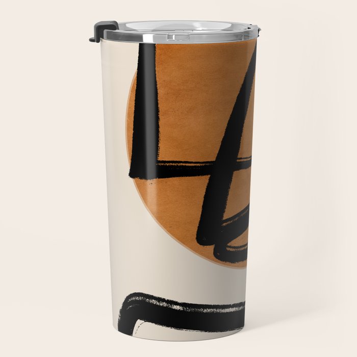 Abstract line art 97 Travel Mug Gallery Image 3
