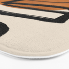 Abstract line art 97 Bath Mat Gallery Image 3