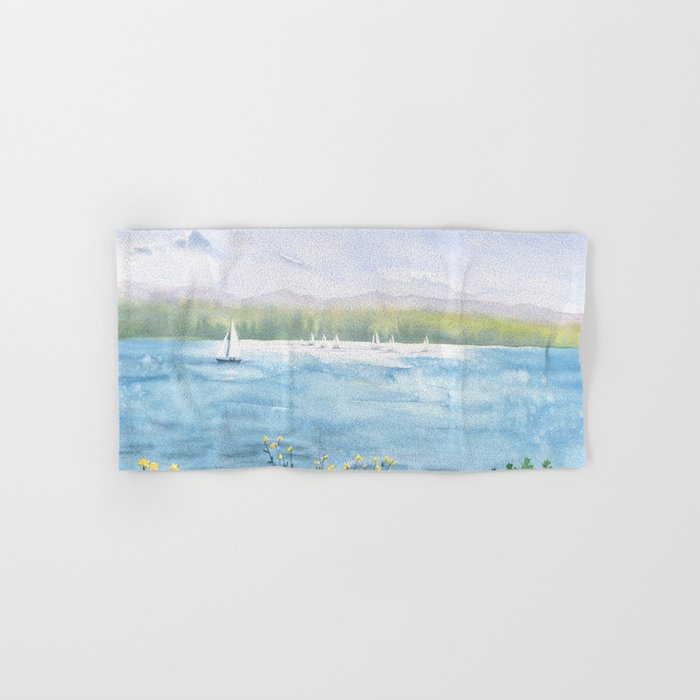 Cayuga Lake Regatta Towels Gallery Image 1