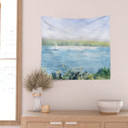 Cayuga Lake Regatta Wall Tapestry Gallery Image 2