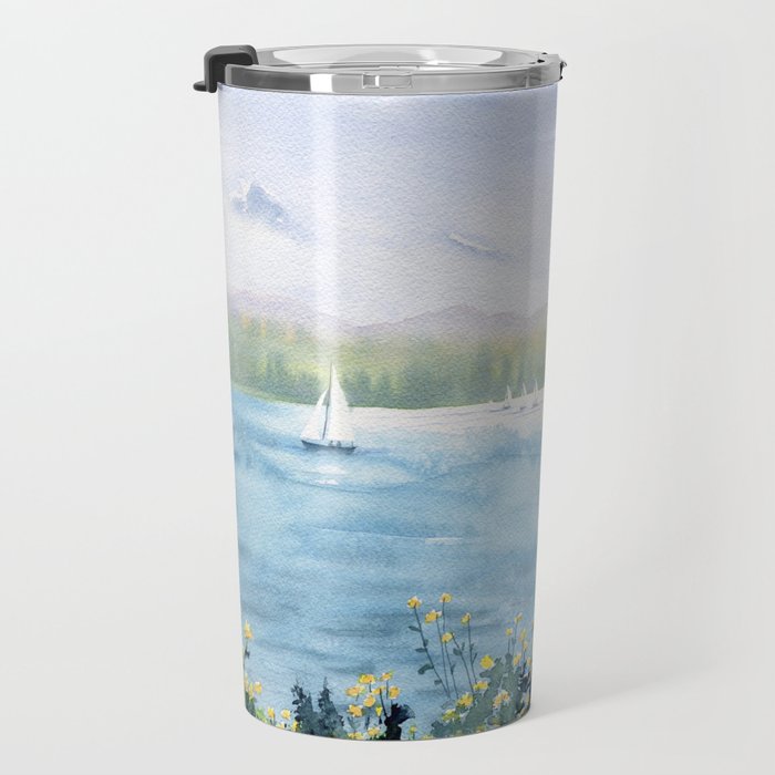Cayuga Lake Regatta Travel Mug Gallery Image 3