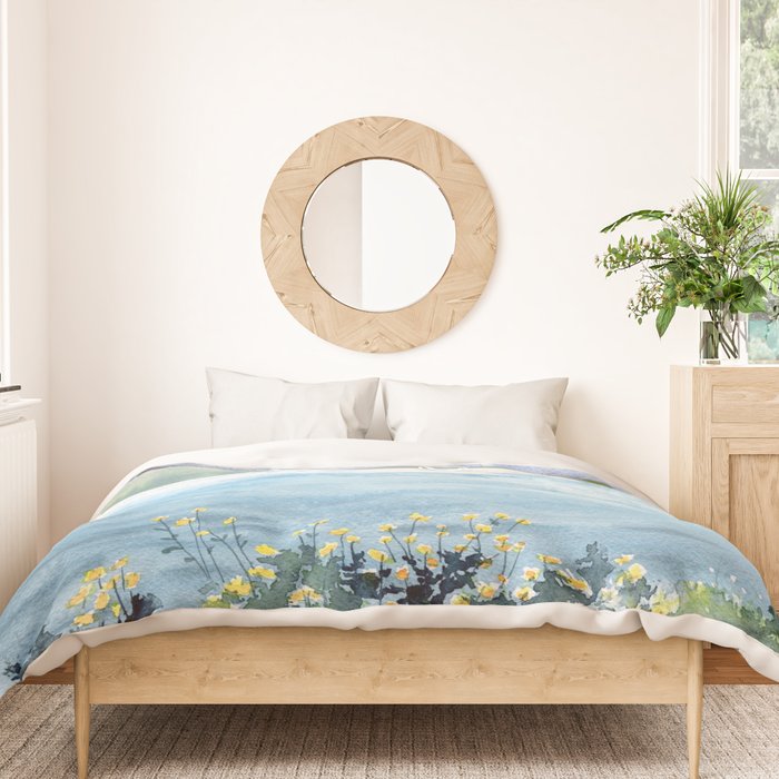 Cayuga Lake Regatta Duvet Cover Gallery Image 3