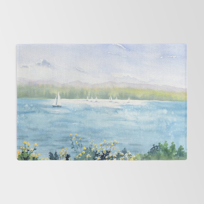Cayuga Lake Regatta Rug Gallery Image 2