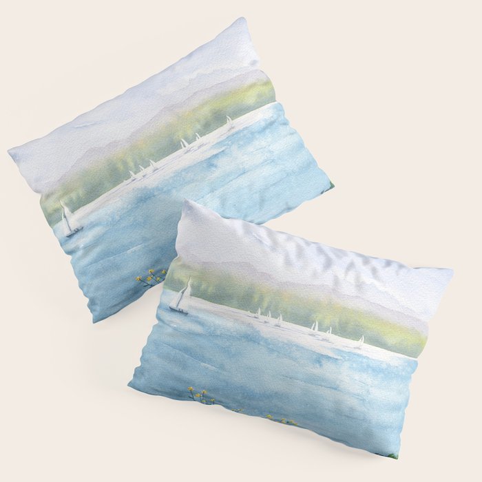 Cayuga Lake Regatta Pillow Sham Gallery Image 3