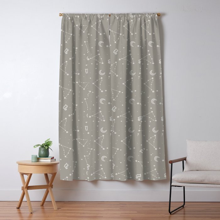 Capricorn Constellation Window Curtain Gallery Image 5