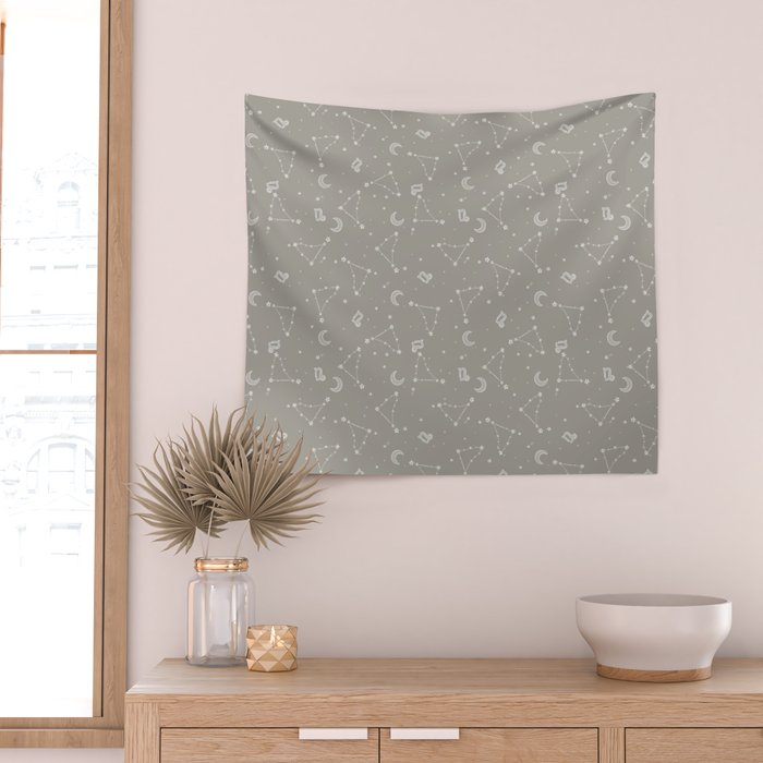 Capricorn Constellation Wall Tapestry Gallery Image 2