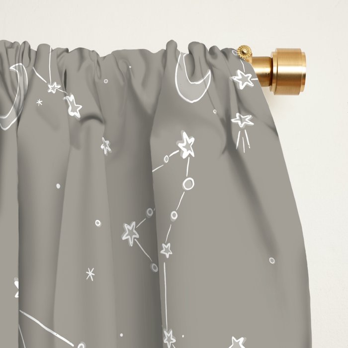Capricorn Constellation Window Curtain Gallery Image 2