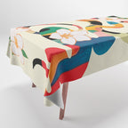 Abstract Snakes in the Flowers 1 Tablecloth Gallery Image 1