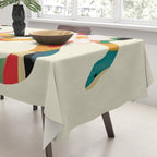 Abstract Snakes in the Flowers 1 Tablecloth Gallery Image 3