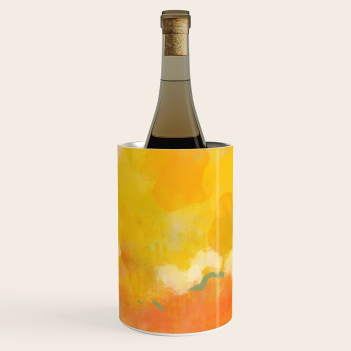 abstract spring sun Wine Chiller Gallery Image 3