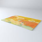 abstract spring sun Rug Gallery Image 3