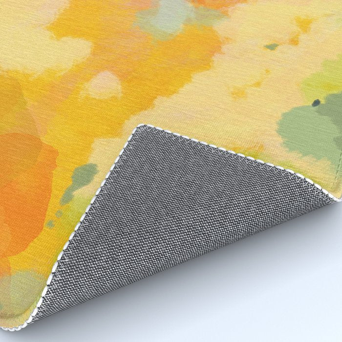 abstract spring sun Rug Gallery Image 4