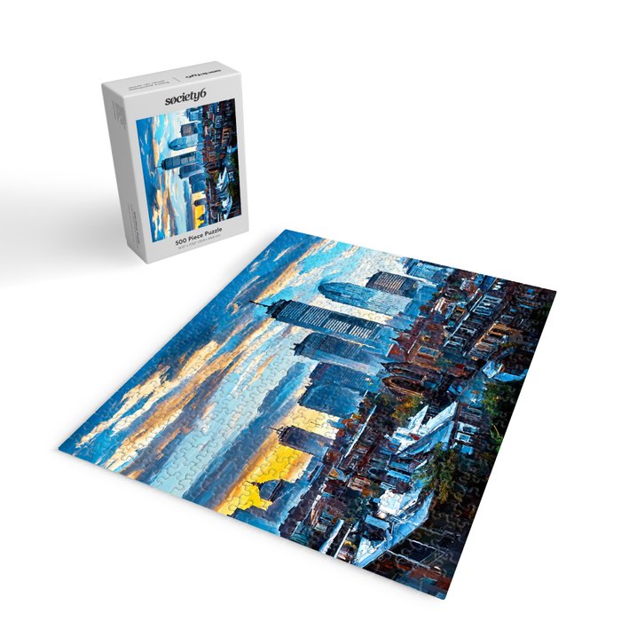 Boston Skyline Jigsaw Puzzle Gallery Image 2