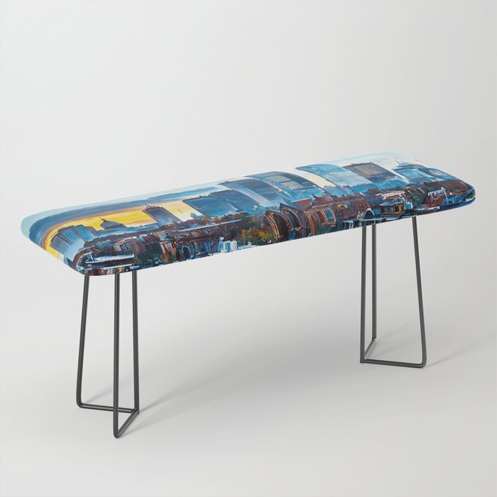 Boston Skyline Bench Gallery Image 1