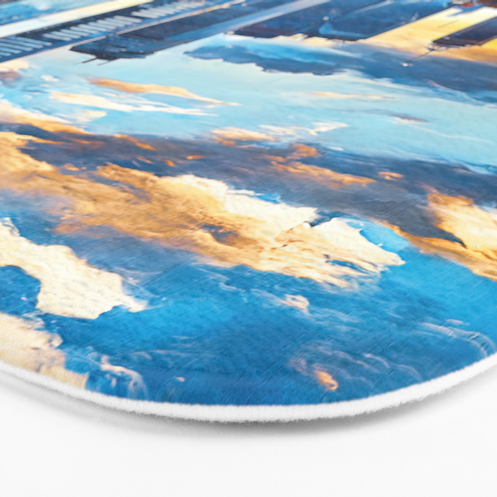 Boston Skyline Bath Mat Gallery Image 3