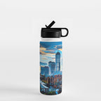 Boston Skyline Water Bottle Gallery Image 1