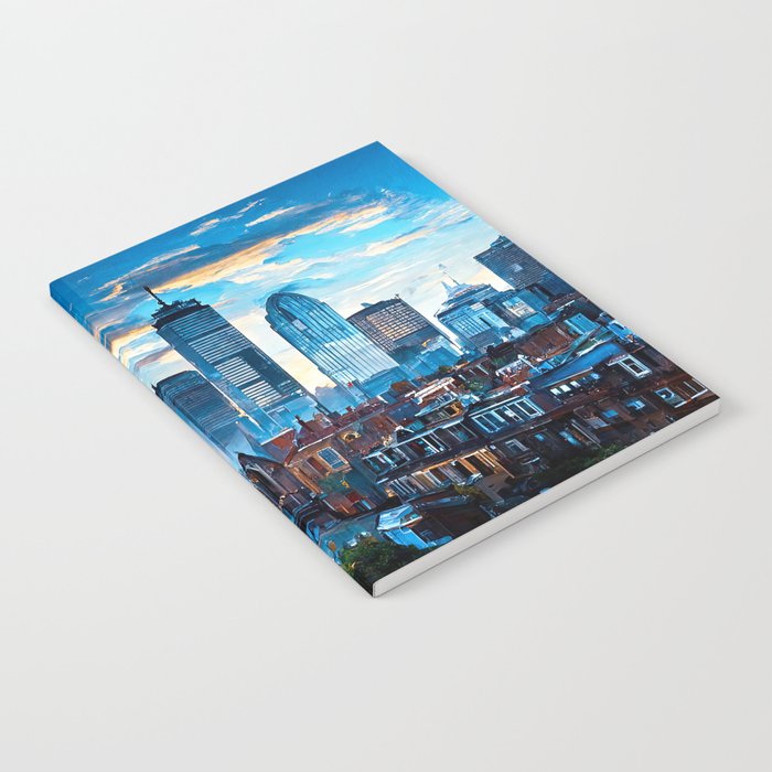 Boston Skyline Notebook Gallery Image 2