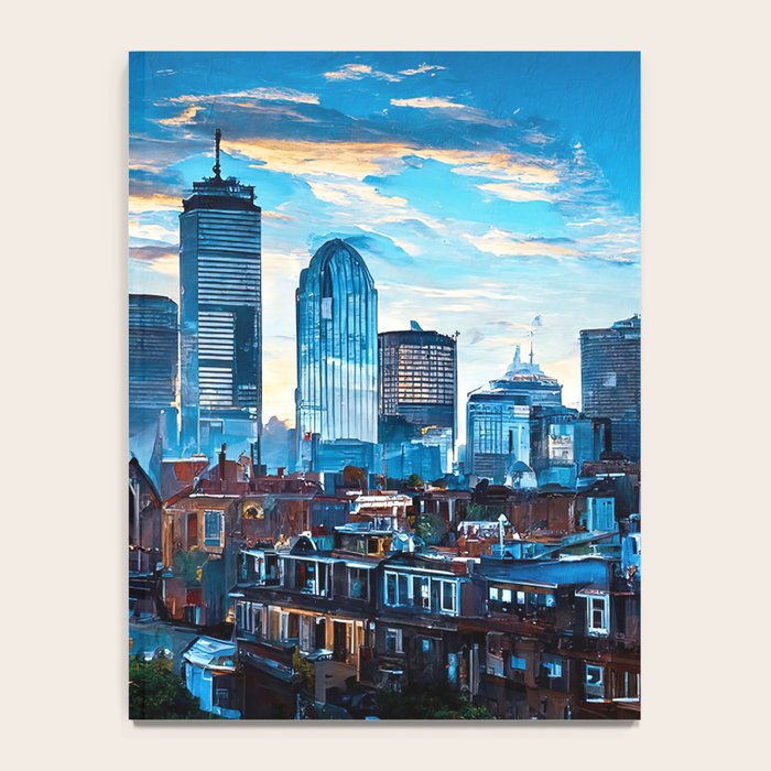 Boston Skyline Notebook Gallery Image 4