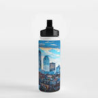 Boston Skyline Water Bottle Gallery Image 2