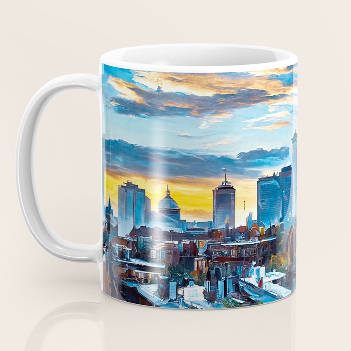 Boston Skyline Coffee Mug Gallery Image 3