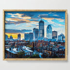 Boston Skyline Serving Tray Gallery Image 1