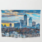 Boston Skyline Wall Hanging Gallery Image 1