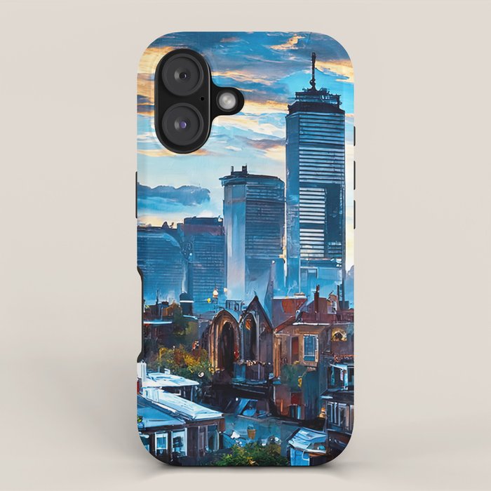Boston Skyline iPhone Case Gallery Image 1