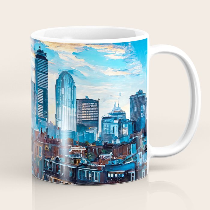 Boston Skyline Coffee Mug Gallery Image 1