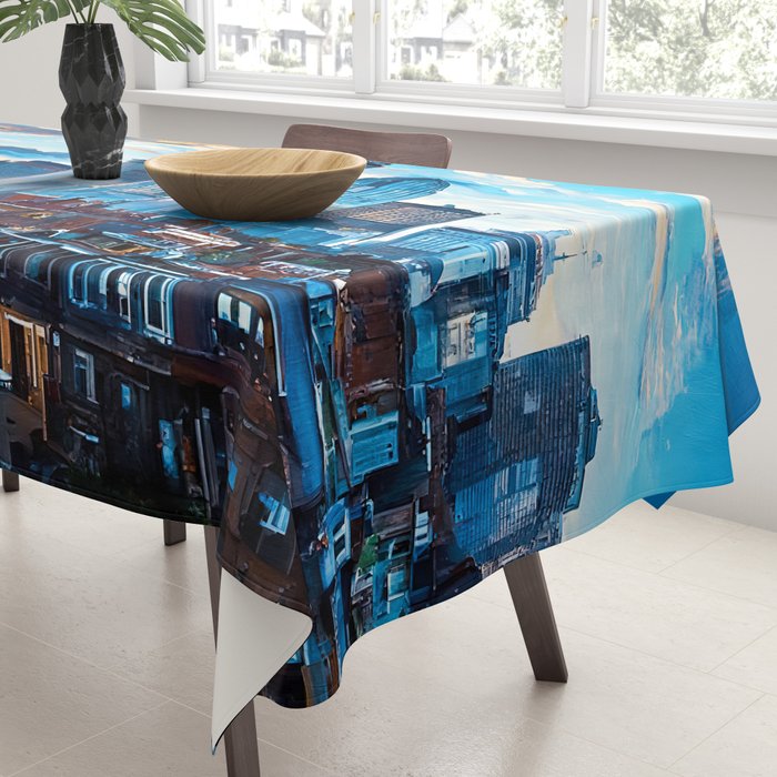 Boston Skyline Tablecloth Gallery Image 3