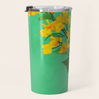 Branches Blooming Green Travel Mug Gallery Image 3