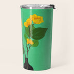 Branches Blooming Green Travel Mug Gallery Image 2