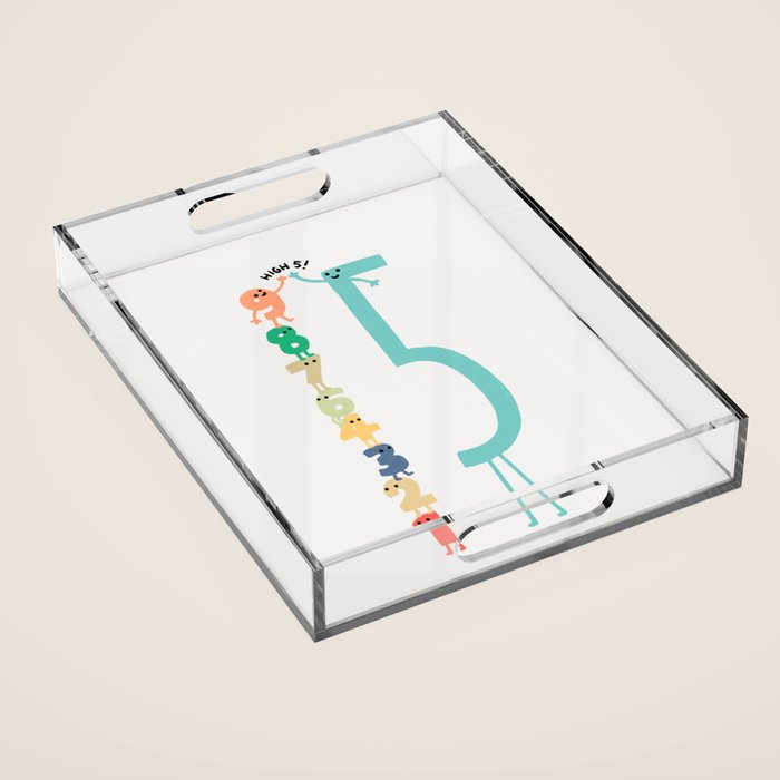 High 5! Acrylic Tray Gallery Image 1