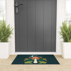 Moonlight Flower Frogs and Mushroom Welcome Mat Gallery Image 3