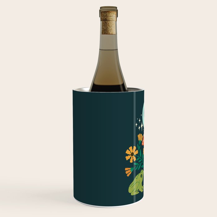 Moonlight Flower Frogs and Mushroom Wine Chiller Gallery Image 2