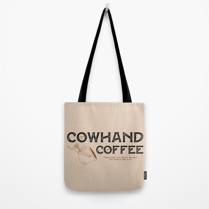 Cowhand Coffee - Rustic Tote Bag Gallery Image 2