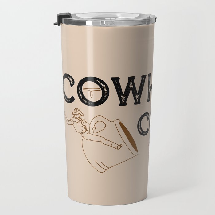 Cowhand Coffee - Rustic Travel Mug Gallery Image 3
