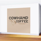 Cowhand Coffee - Rustic Wall Mural Gallery Image 2