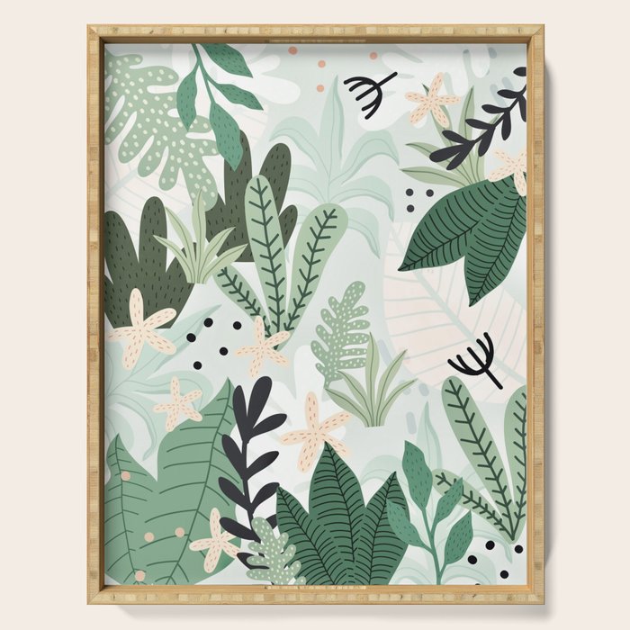 Into the jungle II Serving Tray Gallery Image 1