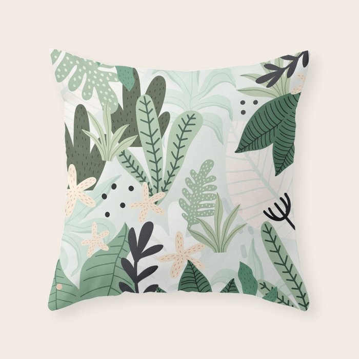 Into the jungle II Throw Pillow Gallery Image 6