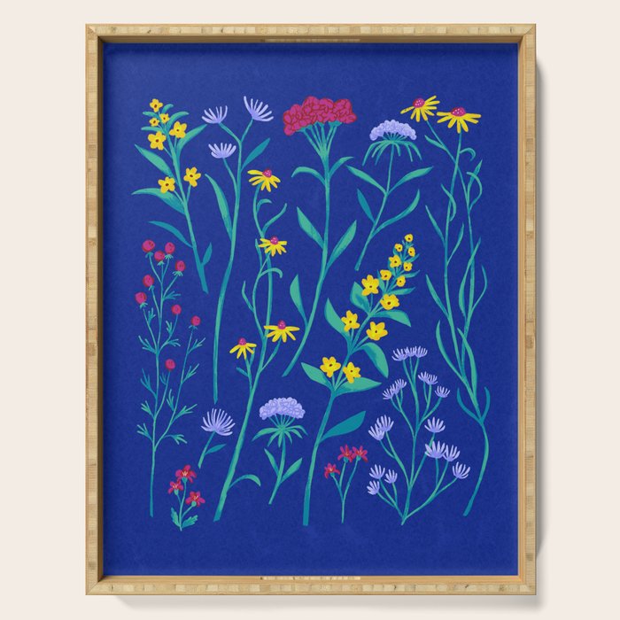 Wildflowers Serving Tray Gallery Image 1