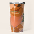 Persimmons in Autumn Travel Mug Gallery Image 2