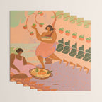 Persimmons in Autumn Wrapping Paper Gallery Image 3