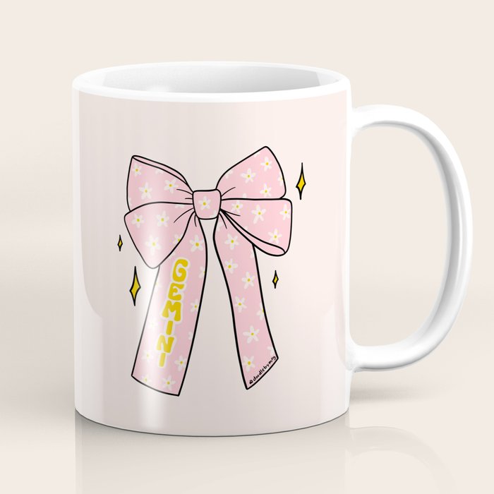 Gemini Bow Coffee Mug Gallery Image 1