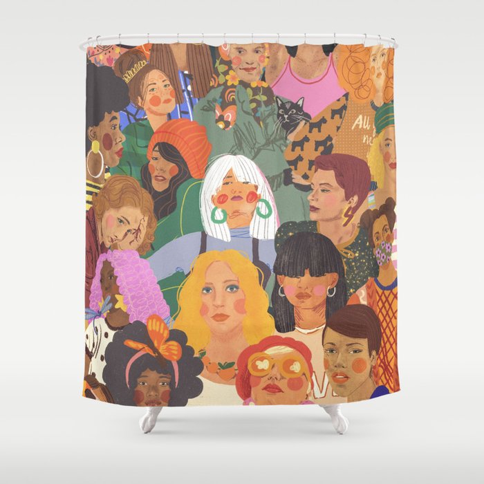 Women Shower Curtain Gallery Image 1