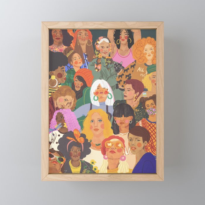 Women Mini Art Print Gallery Image 1