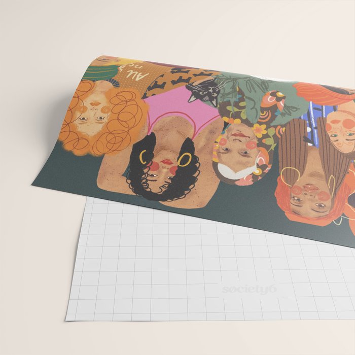 Women Wrapping Paper Gallery Image 2