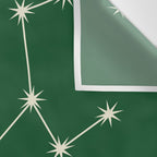 Taurus Zodiac Star Constellation Line Art Green Wall Tapestry Gallery Image 3