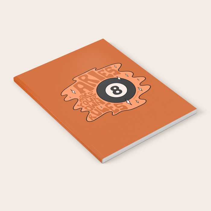 Aries Magic 8 Ball Notebook Gallery Image 2
