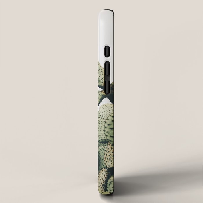 Cactus on blue sky #society6 #decor #buyart iPhone Case Gallery Image 2