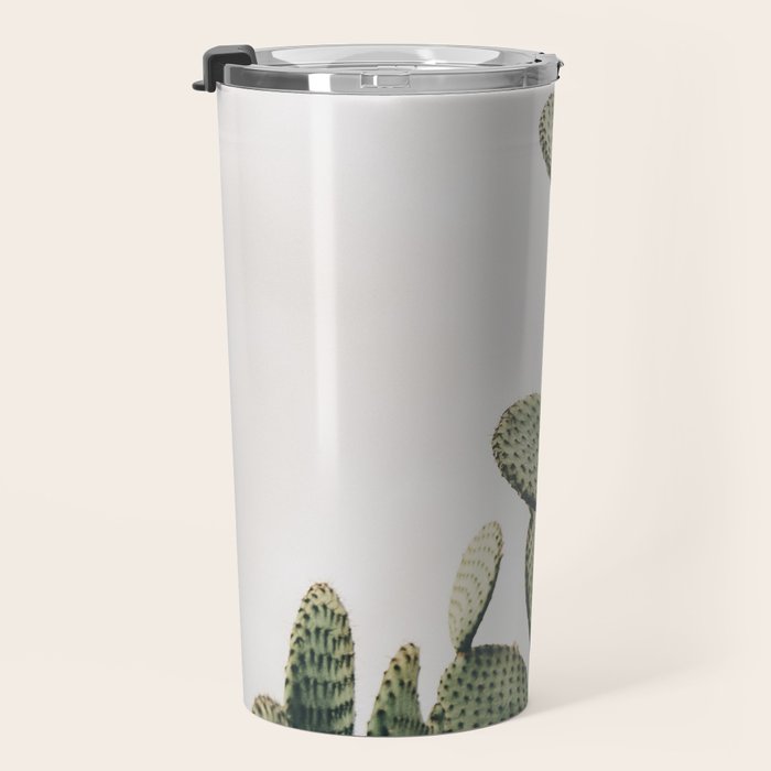 Cactus on blue sky #society6 #decor #buyart Travel Mug Gallery Image 3